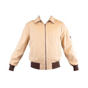 Vintage 1980’s Tan And Brown Utex Windbreaker